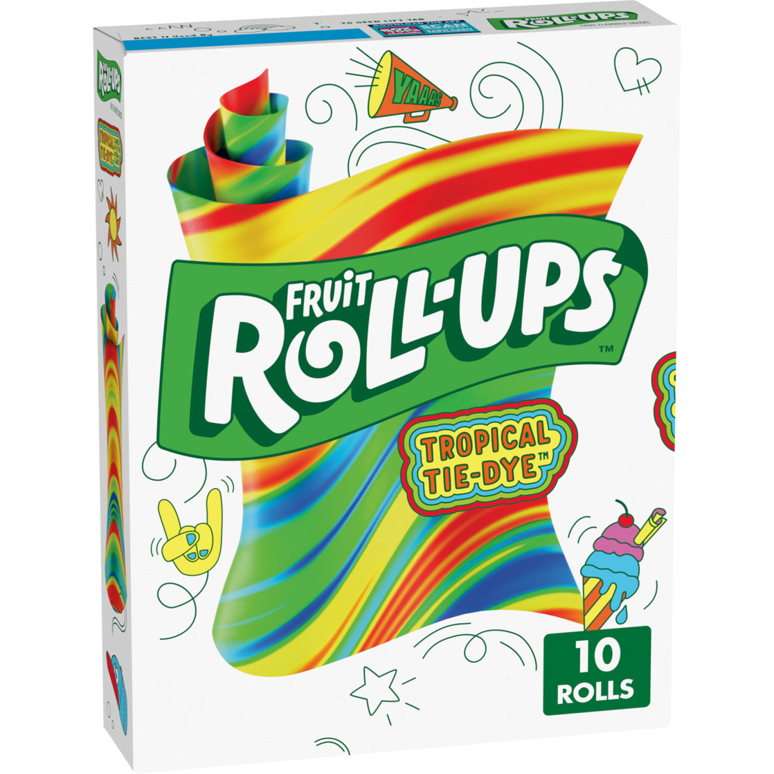 Fruit Roll-Ups Box, 10 Rolls ( Multiple Flavour Variants)