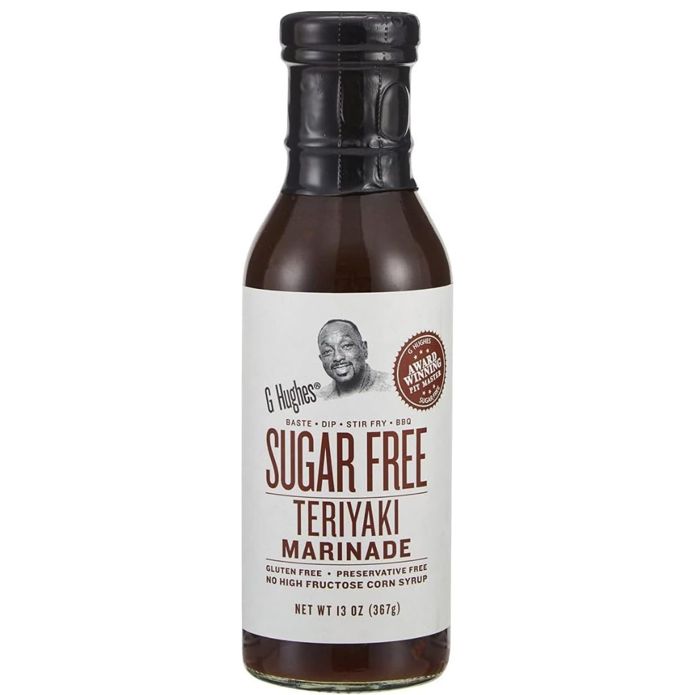 G Hughes Sugar-Free Teriyaki Marinade, 385ml