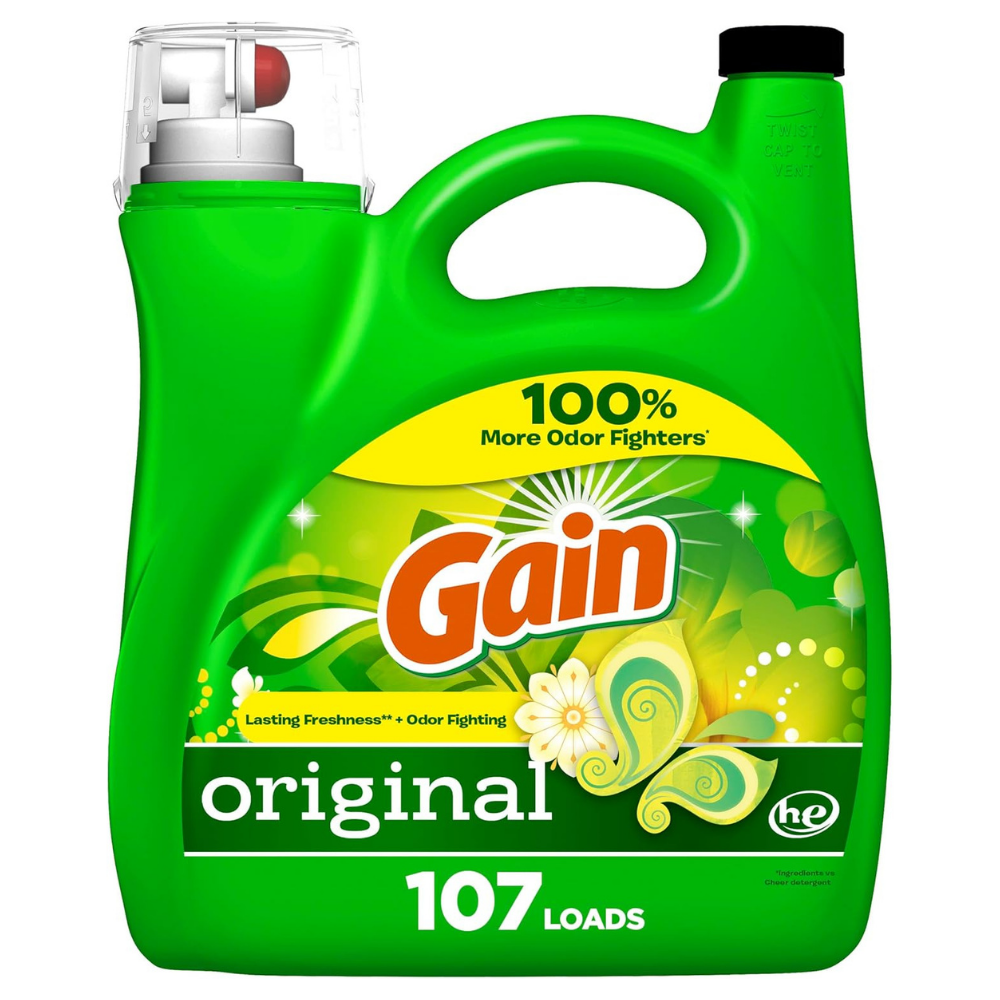 Gain + Aroma Boost Liquid Laundry Detergent - Original Scent, 154 Oz
