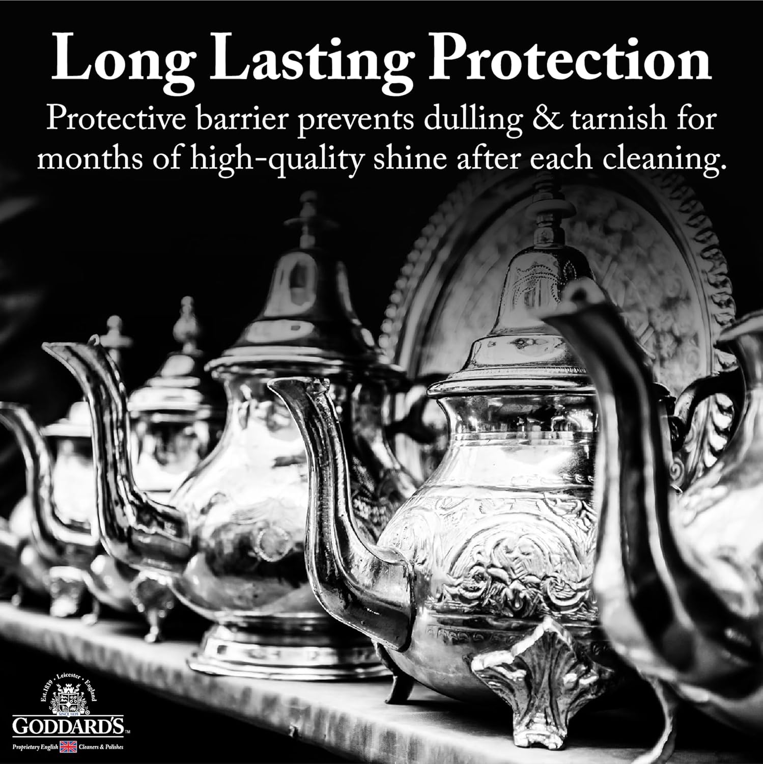 Goddards Long Shine Silver Polish Foam, Tarnish Remover - 6 Oz