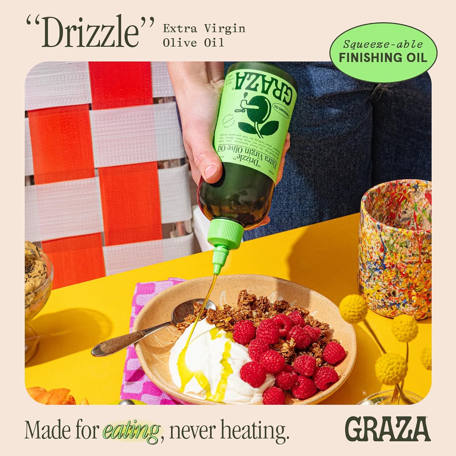 Graza Drizzle Extra Virgin Olive Oil, 16.9 Oz