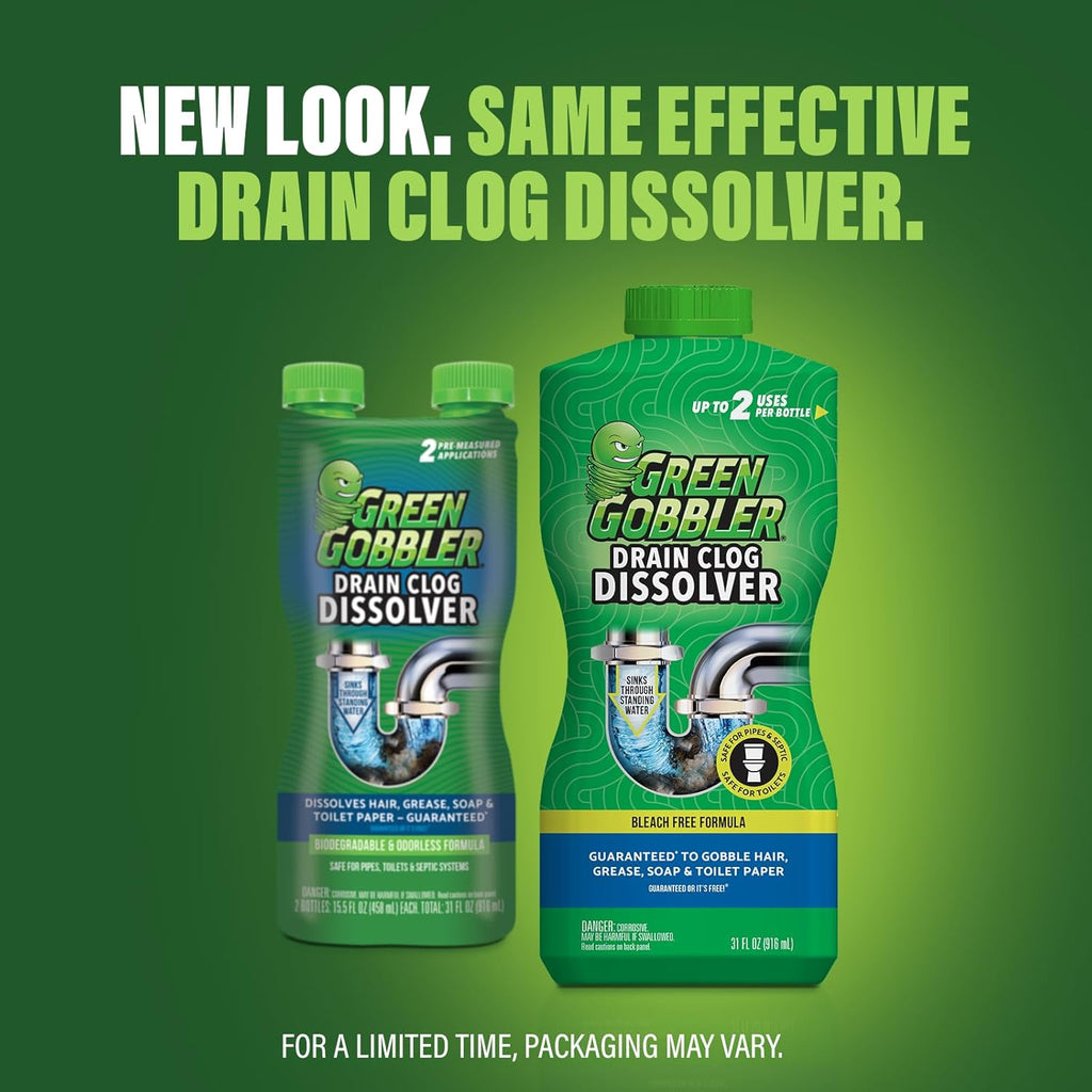 Green Gobbler Drain Clog Dissolver