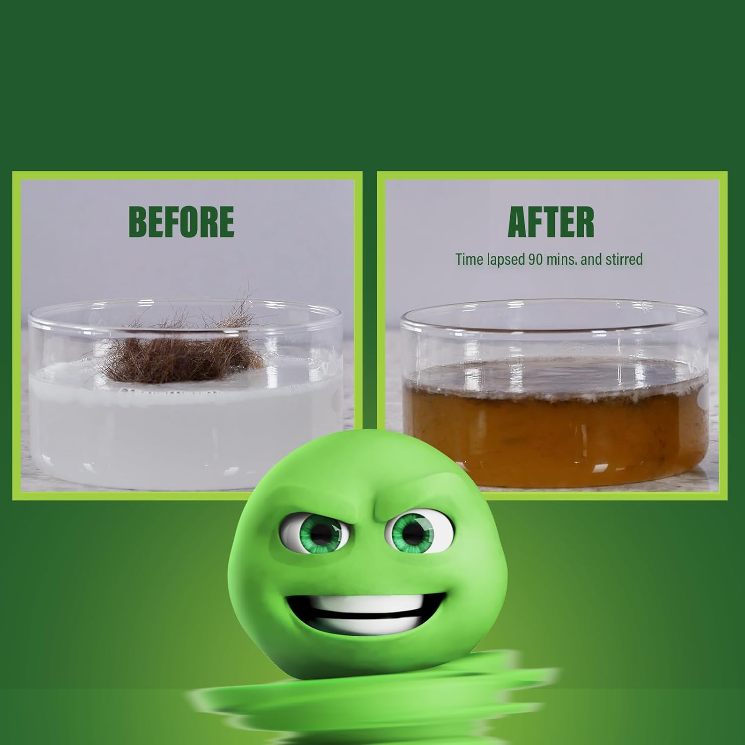Green Gobbler Drain Opening Powder Packs, (3 Packs)