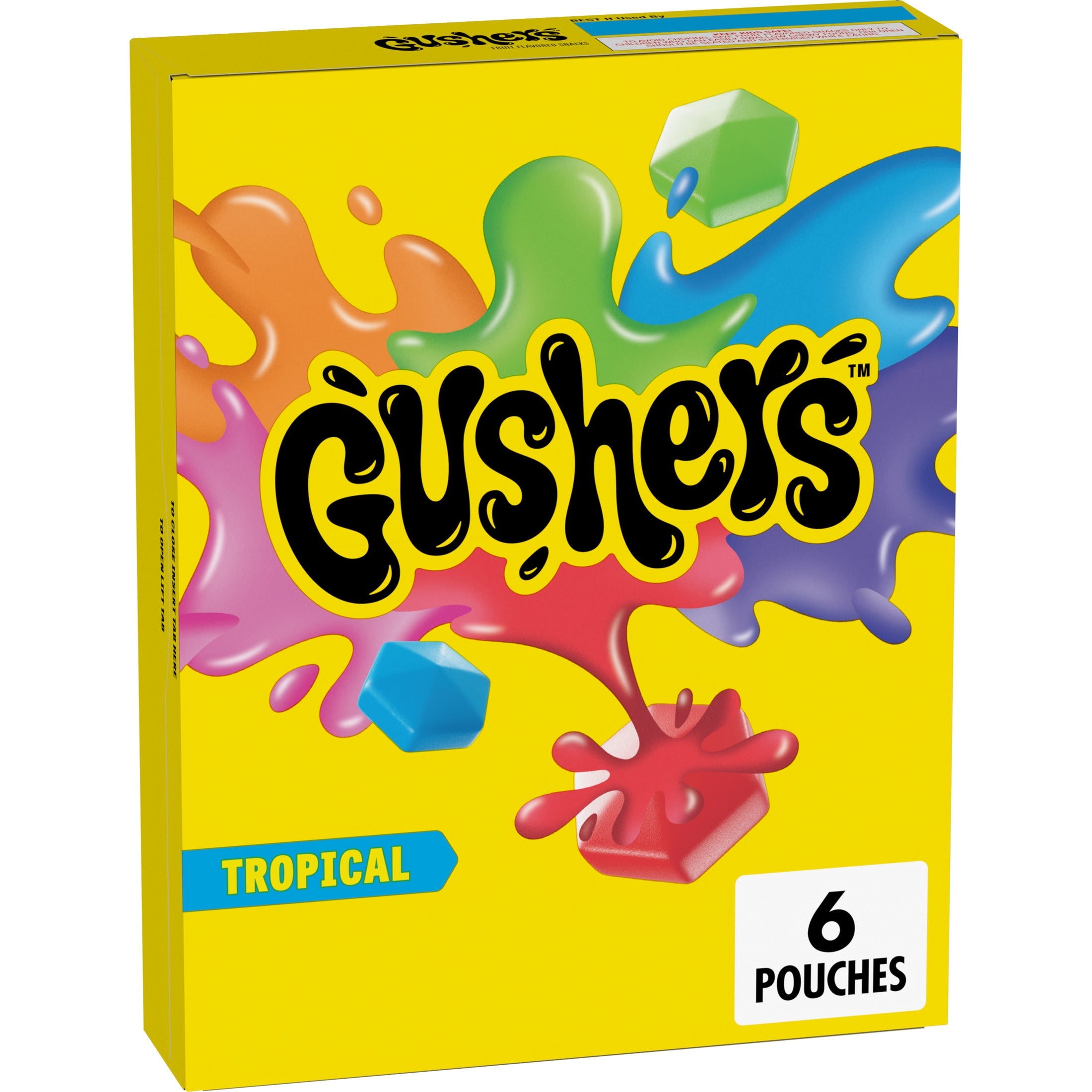 Gushers Candy, 6 Pouches