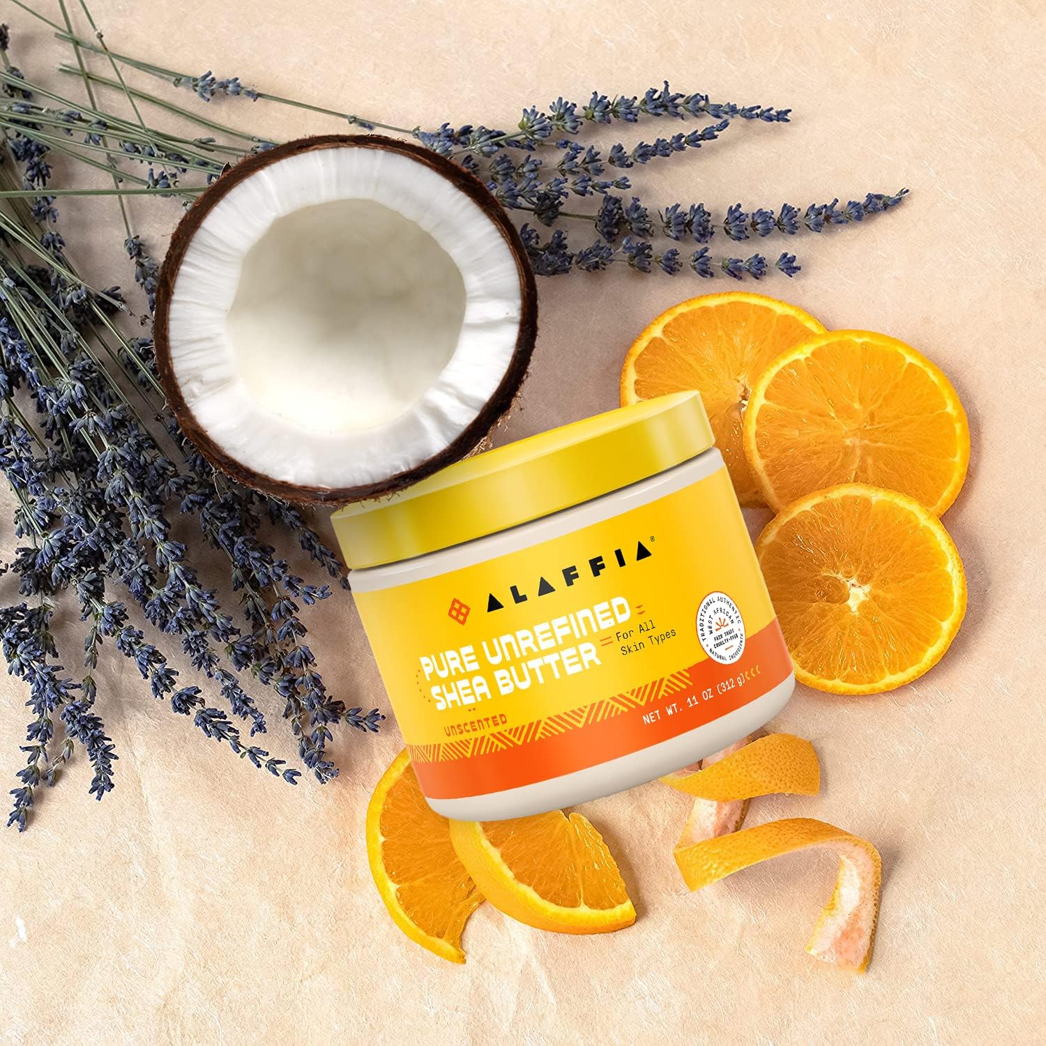 Alaffia Everyday Shea Butter Unscented | 11 Oz (312 g)