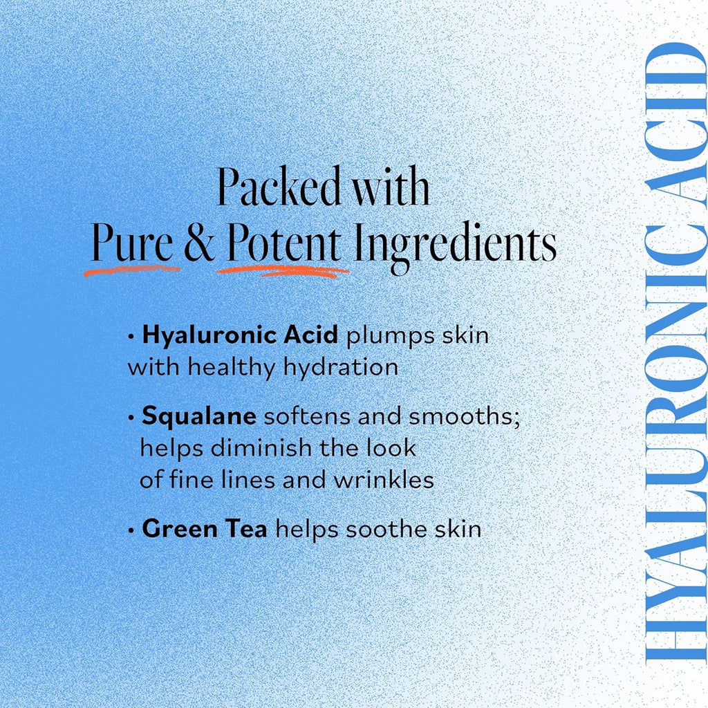 Derma E Hydrating Serum with Hyaluronic Acid, 2 Oz