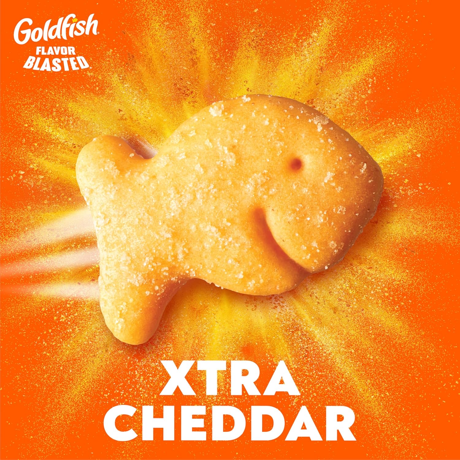 Goldfish Flavor Blasted Xtra Cheddar Crackers | 6.6 Oz