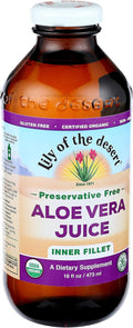 Preservative Free Aloe Vera Juice Inner Fillet | 16 Oz