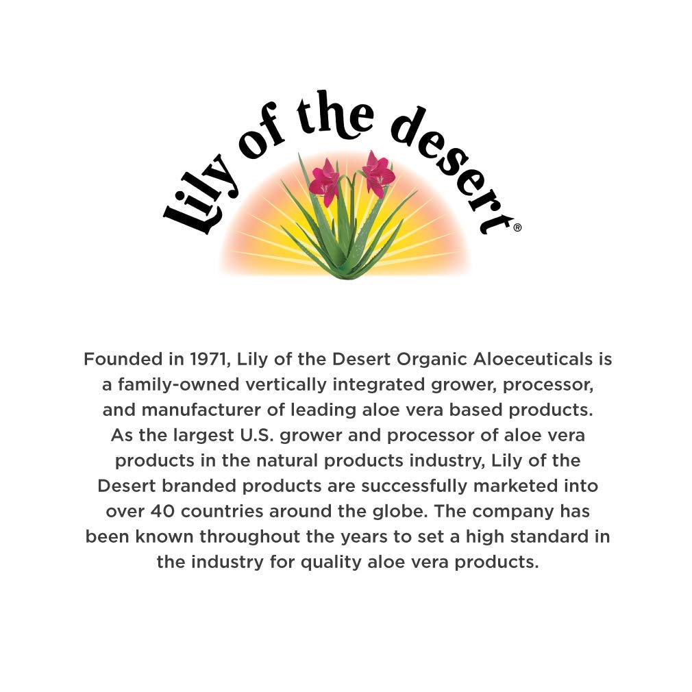 Preservative Free Aloe Vera Juice Inner Fillet | 16 Oz