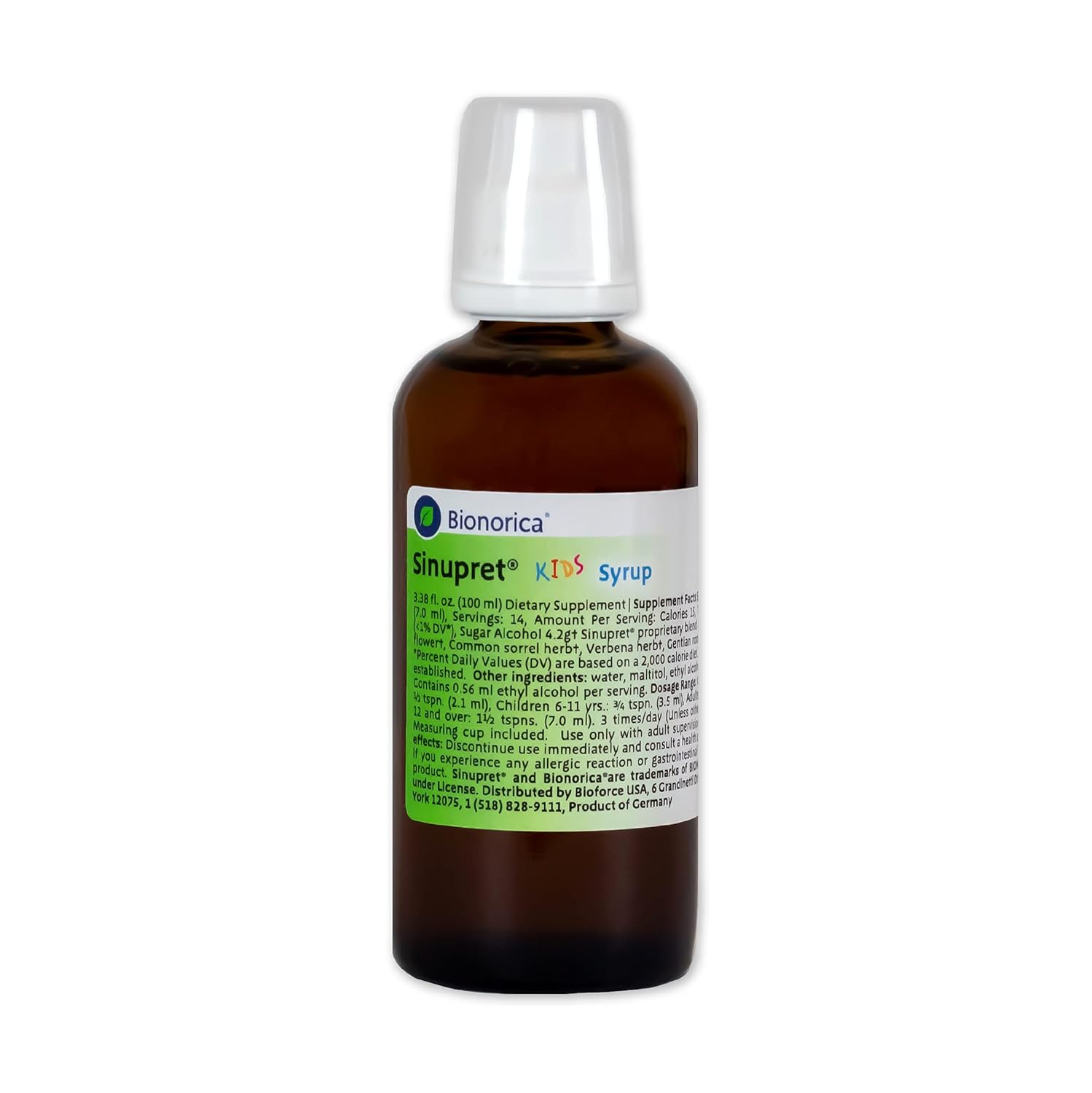 Sinupret Kids Syrup | 3.38 Oz