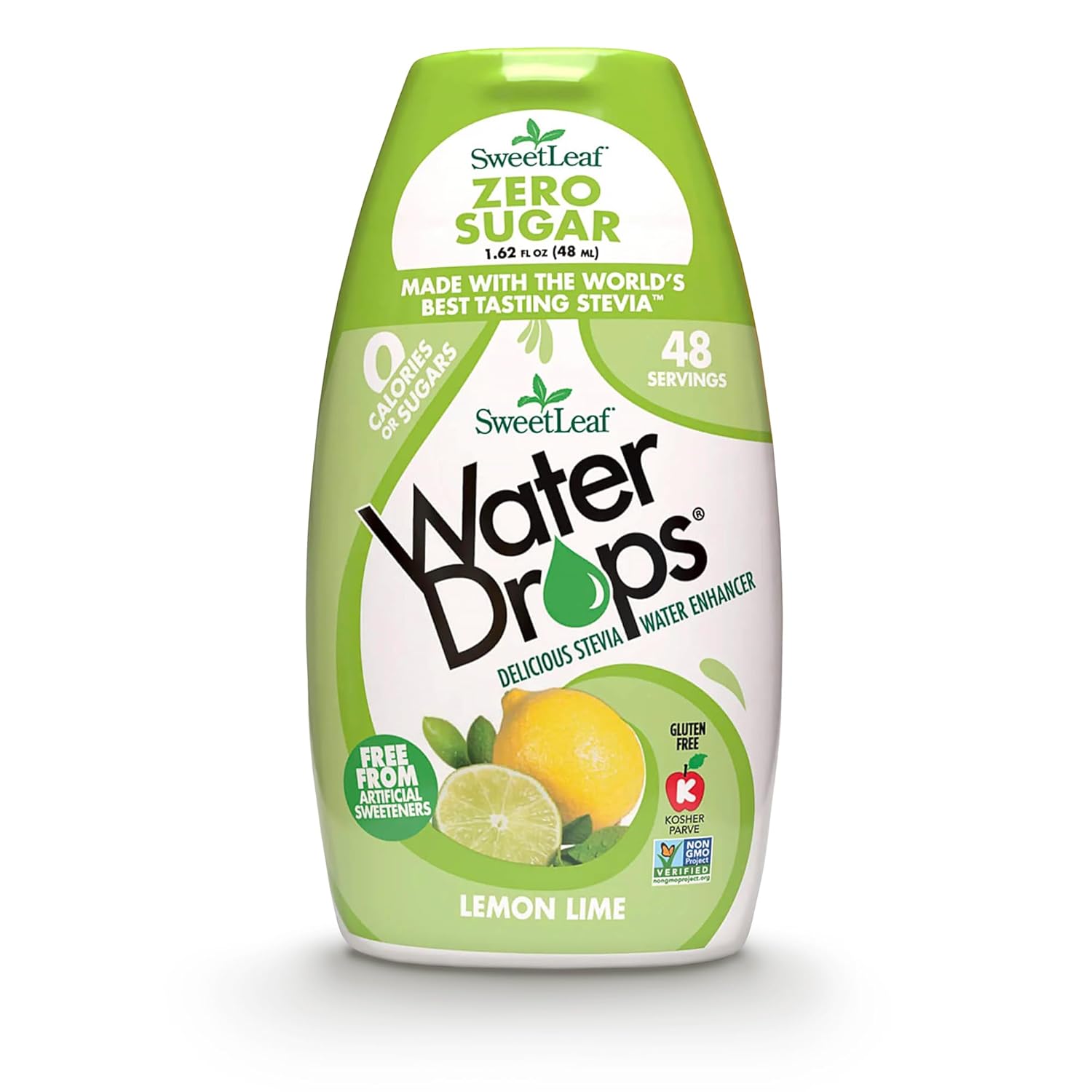 SweetLeaf WaterDrops | Lemon Lime | 1.62 Oz