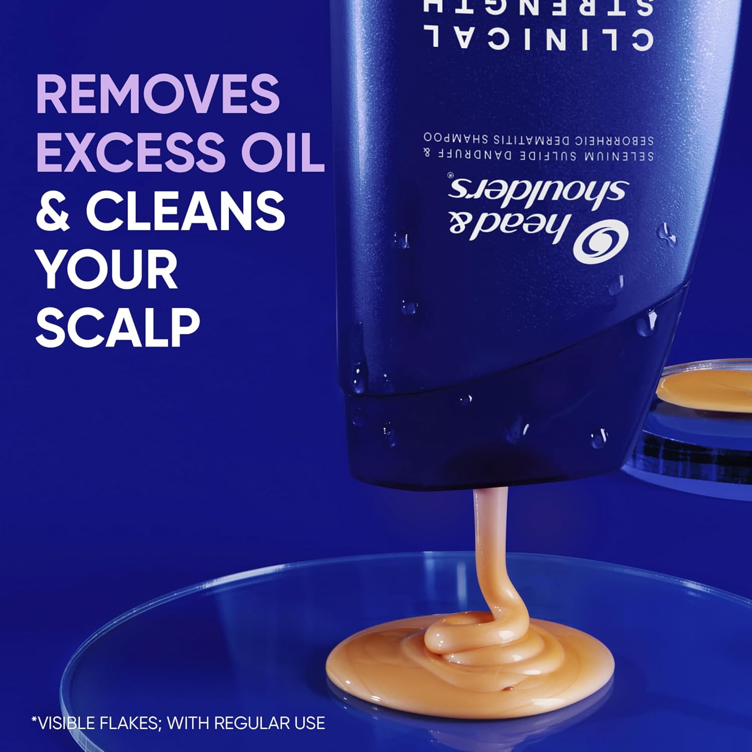 Head & Shoulders Clinical Strength Dandruff Shampoo - Advanced Oil Control (Twin Pack)