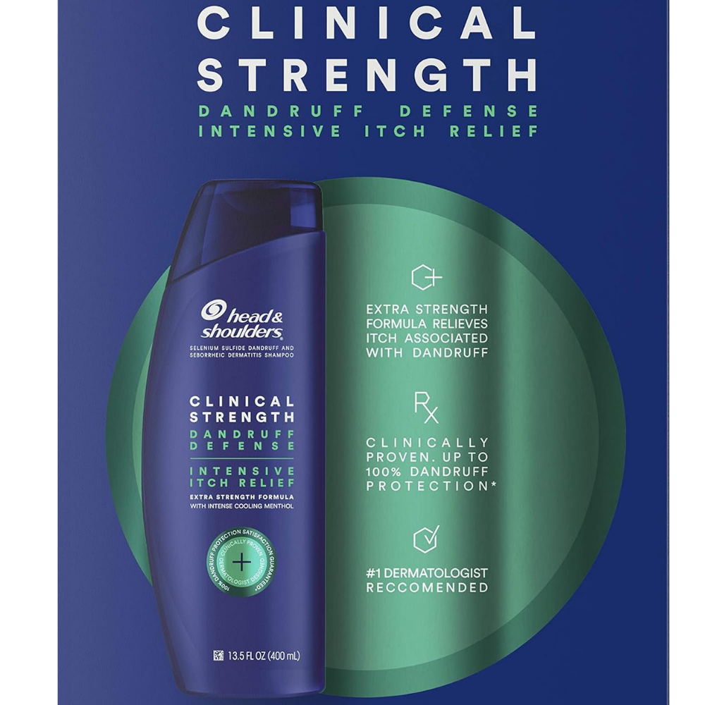 Head & Shoulders Clinical Strength Dandruff Shampoo Twin Pack