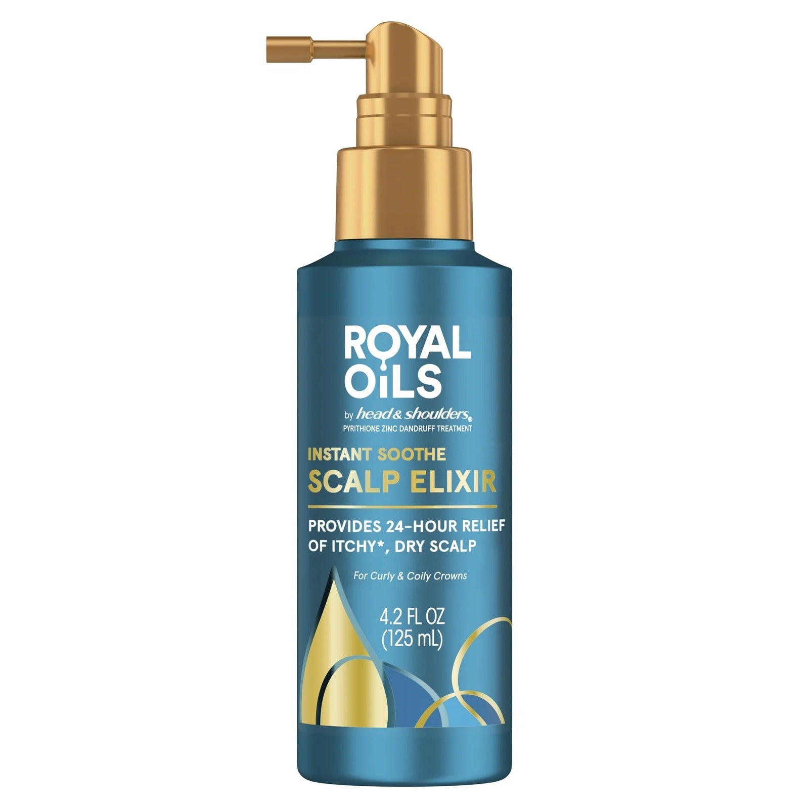Head & Shoulders Royal Oils Instant Soothe Scalp Elixir, 125ml