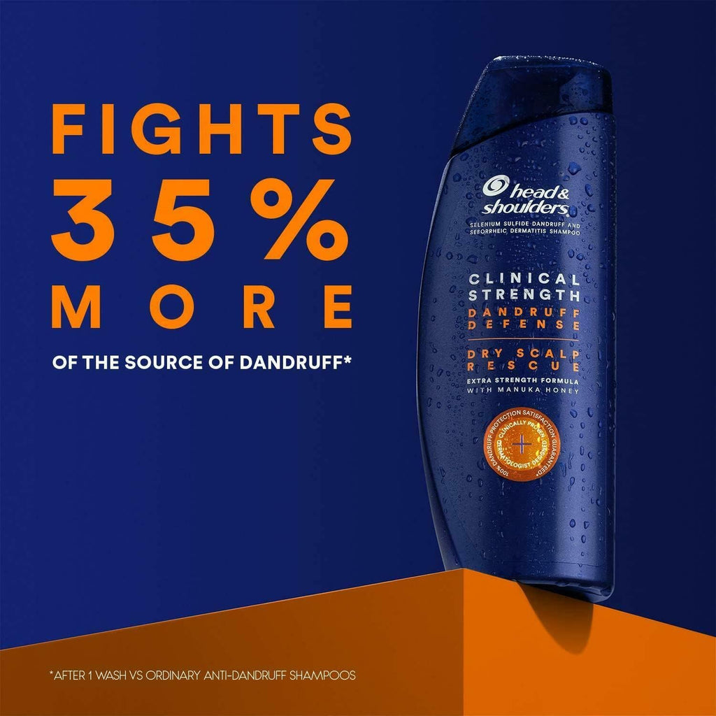 Head and Shoulders Clinical Strength Dandruff Shampoo, 13.5 Oz