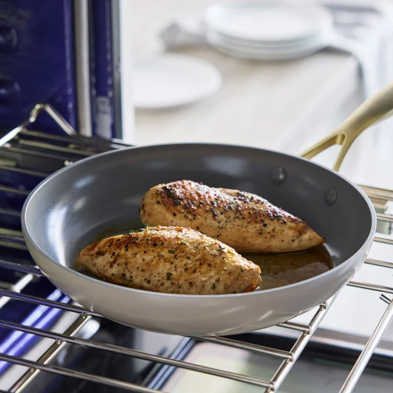 GreenPan 11-Piece Jewel Pro Collection Ceramic Nonstick Cookware Set – PFAS-Free- Color Taupe