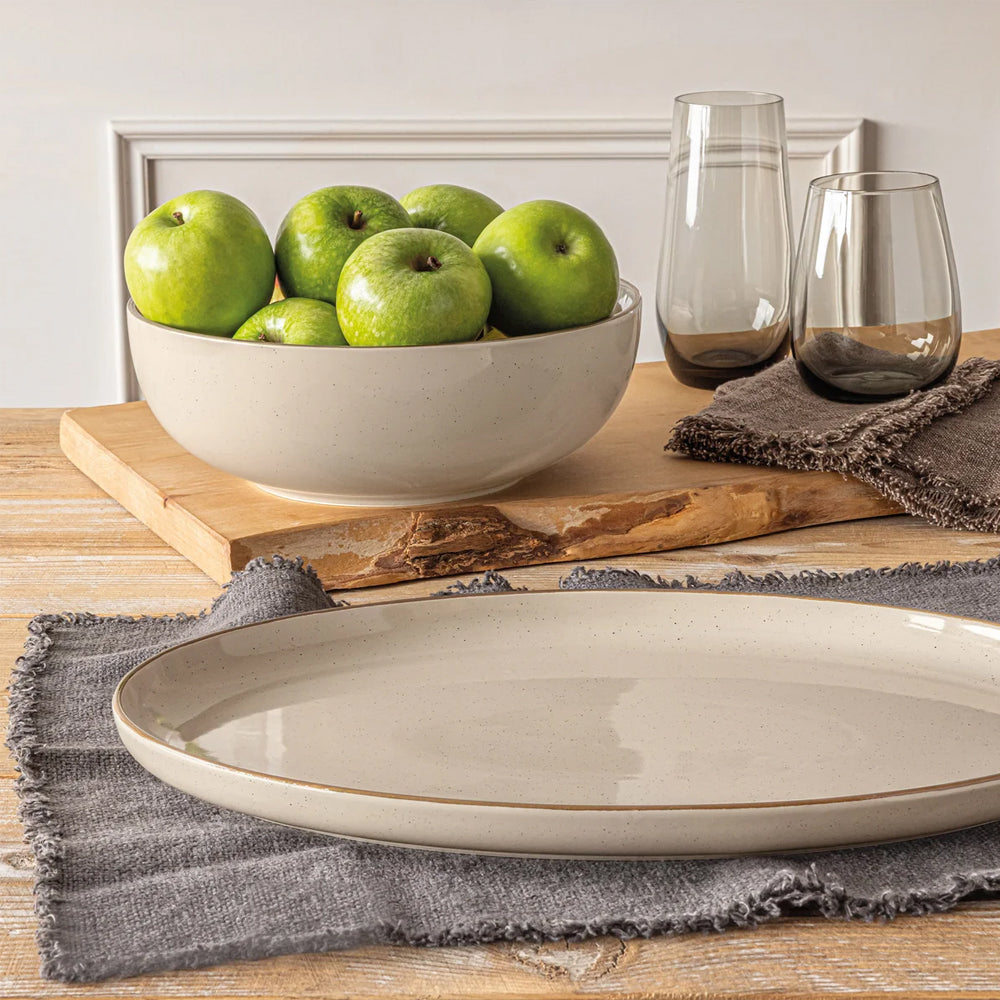 Over & Back Options Stoneware Serving Set, 2-piece