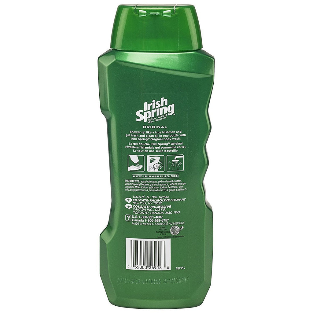 Irish Spring Body Wash, 18 Oz