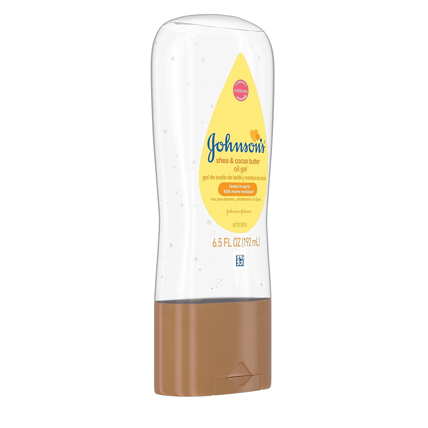 Johnson’s Baby Oil Gel with Shea & Cocoa Butter – 6.5 oz