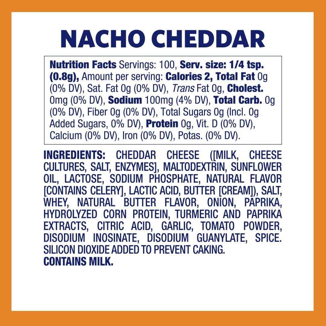 Kernel Season’s Nacho Cheddar Popcorn Seasoning, 80g