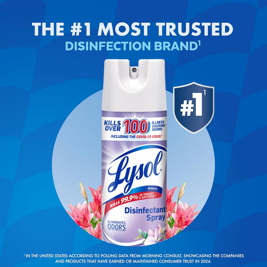 Lysol Disinfectant Spray - Early Morning Breeze, 12.5 Oz