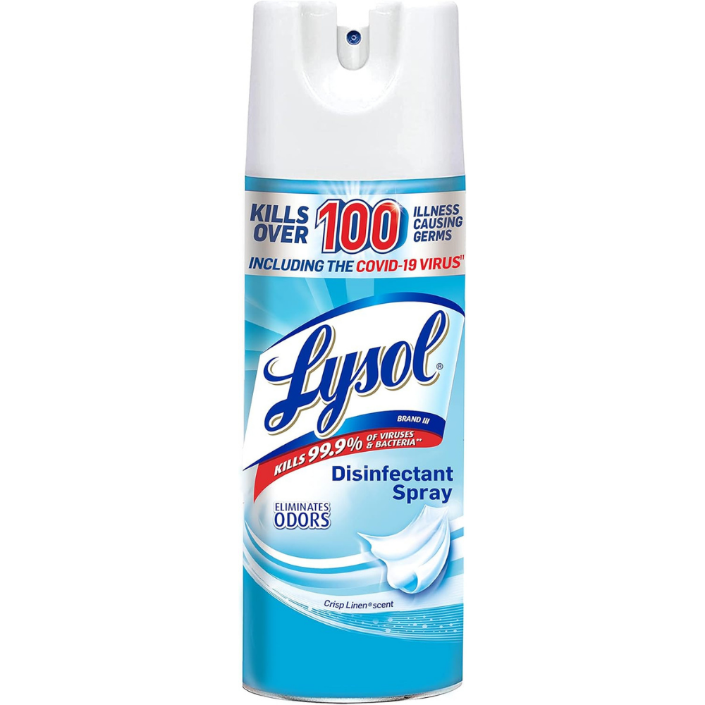 Lysol Disinfectant Spray, Crisp Linen Scent - 12.5 Oz