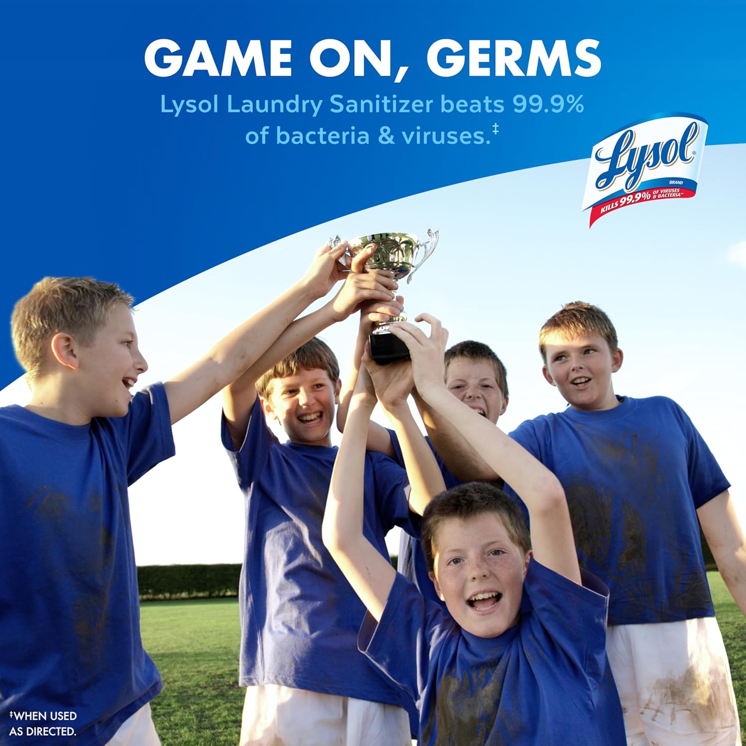 Lysol Laundry Sanitizer Additive, Crisp Linen - 41 Oz