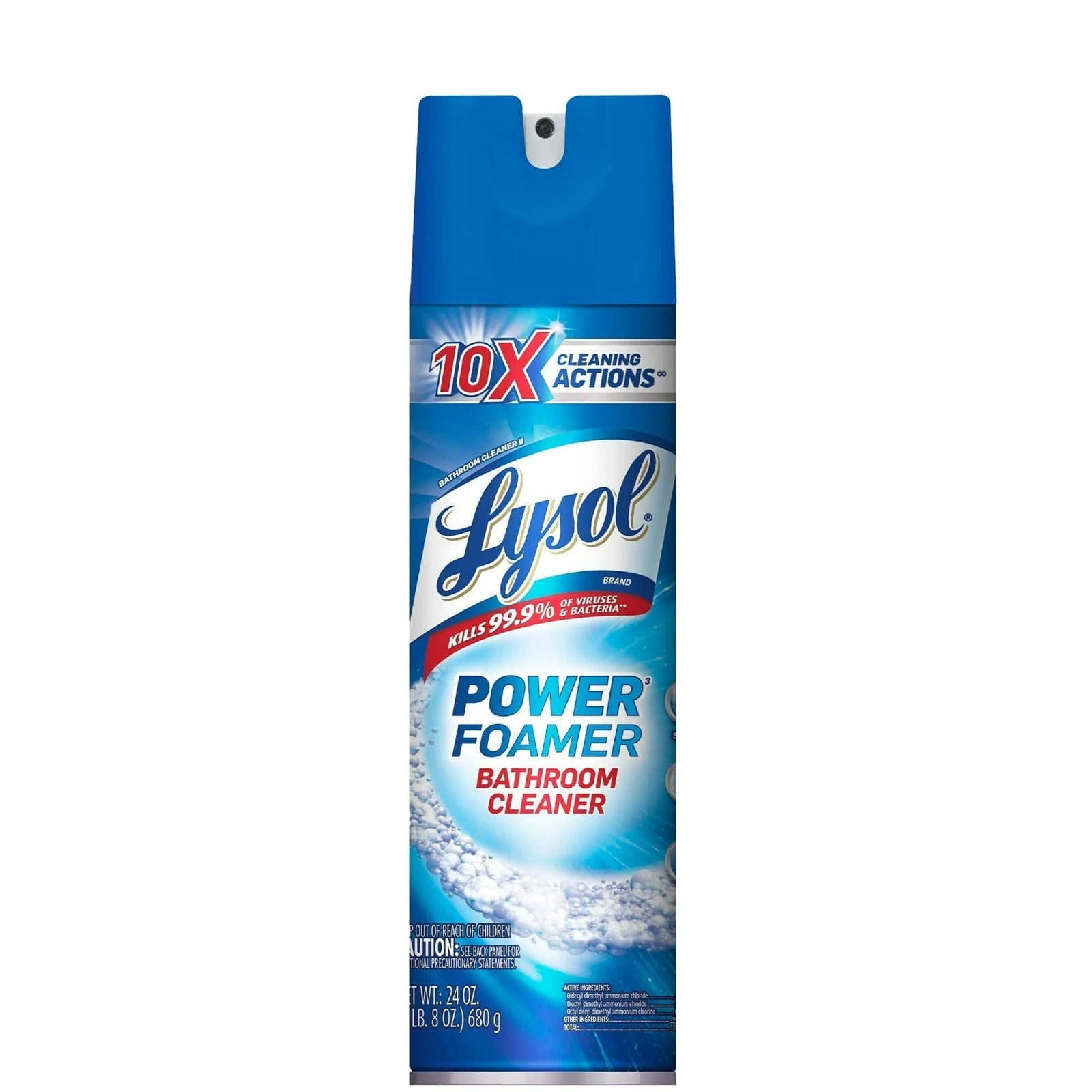 Lysol Power Foam Bathroom Cleaner, 24 Oz