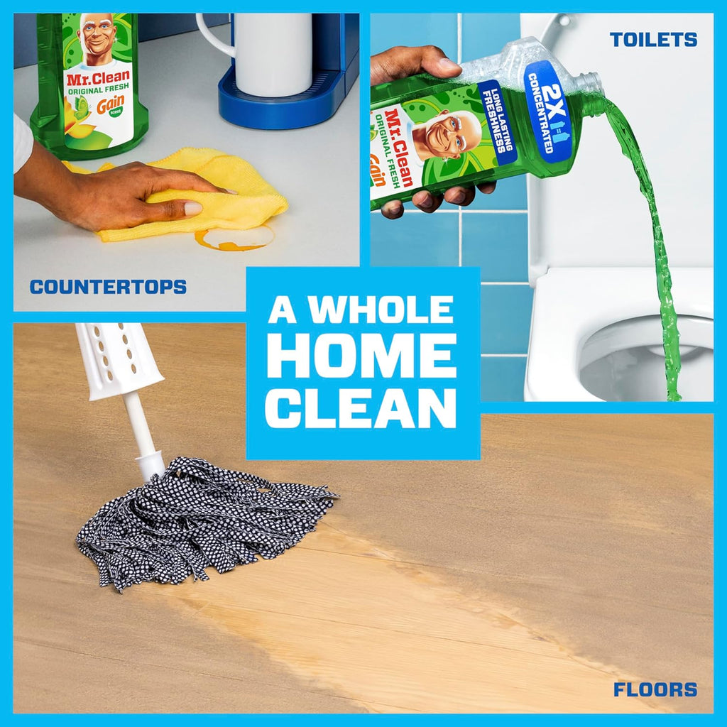 Mr. Clean Original Fresh 2X Concentrated Multi Surface Cleaner, 41 Fl.Oz