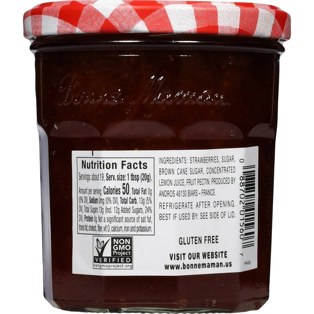 Bonne Maman Strawberry Preserve, 13 Oz (370 g)