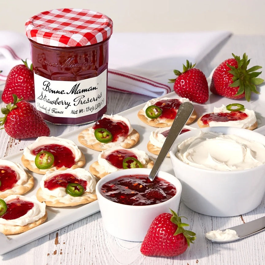 Bonne Maman Strawberry Preserve, 13 Oz (370 g)
