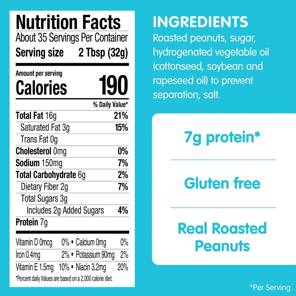 Skippy Peanut Butter Creamy, 462g
