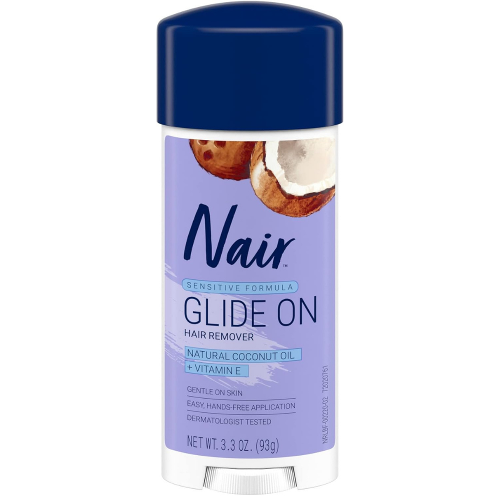 Nair Hair Remover Glide On for Sensitive Skin - 3.3 Oz