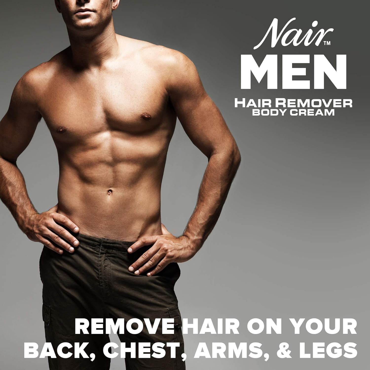 Nair for Men Hair Remover Body Cream - 13 Oz