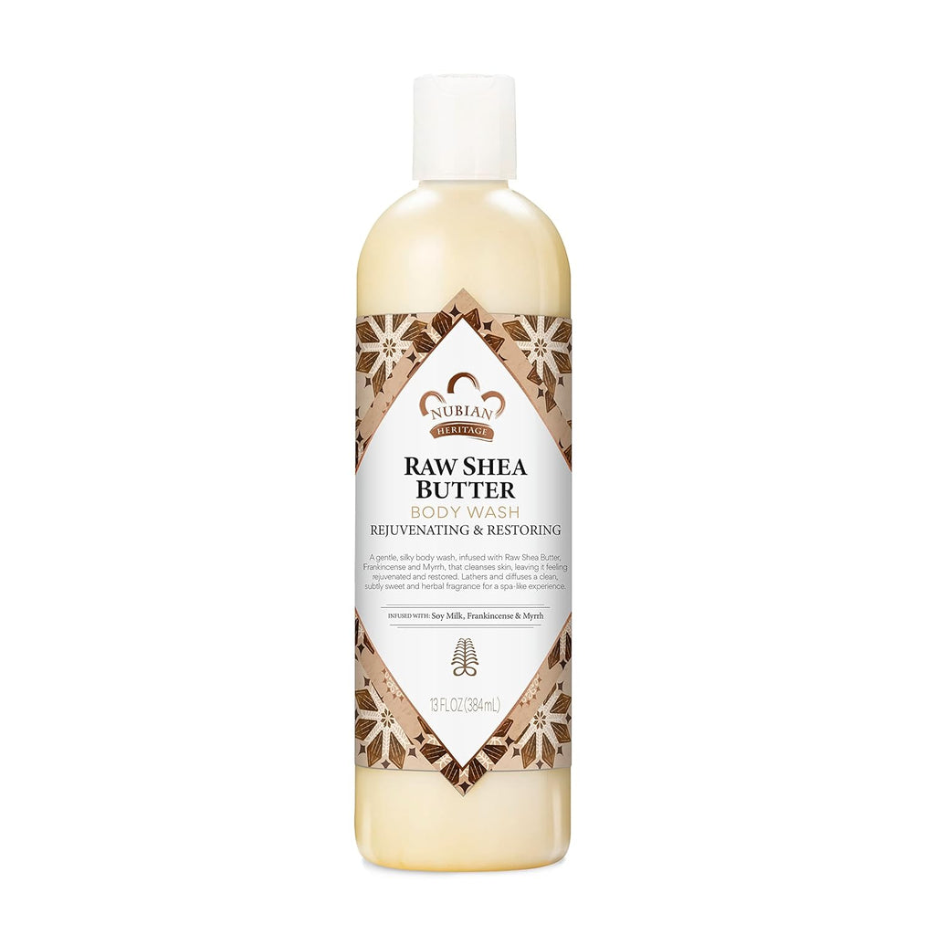 Nubian Heritage Body Wash | Raw Shea and Myrr | 13 Oz