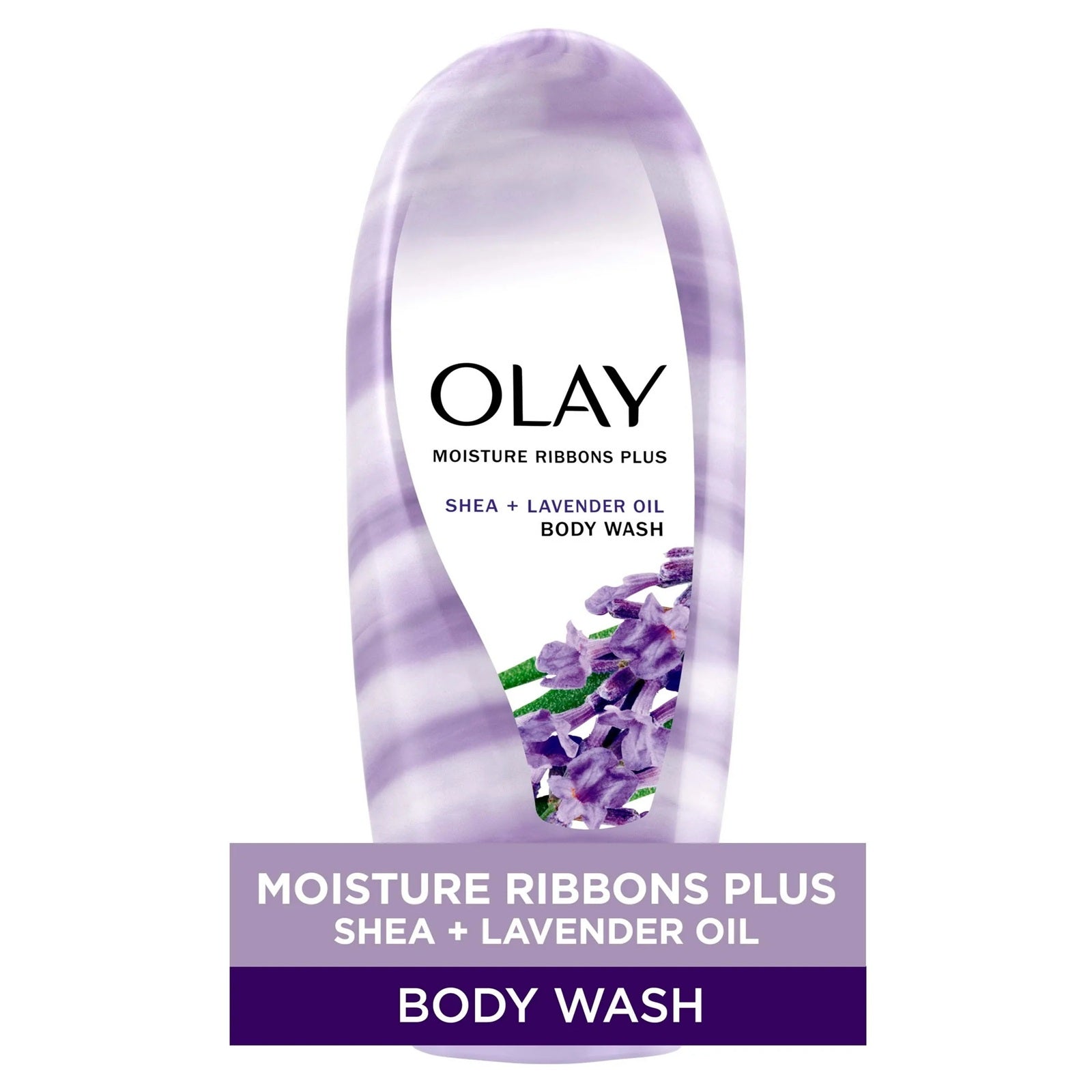 Olay 2-in-1 Moisture Ribbons Plus Body Wash – Luscious Orchid, 18 Oz