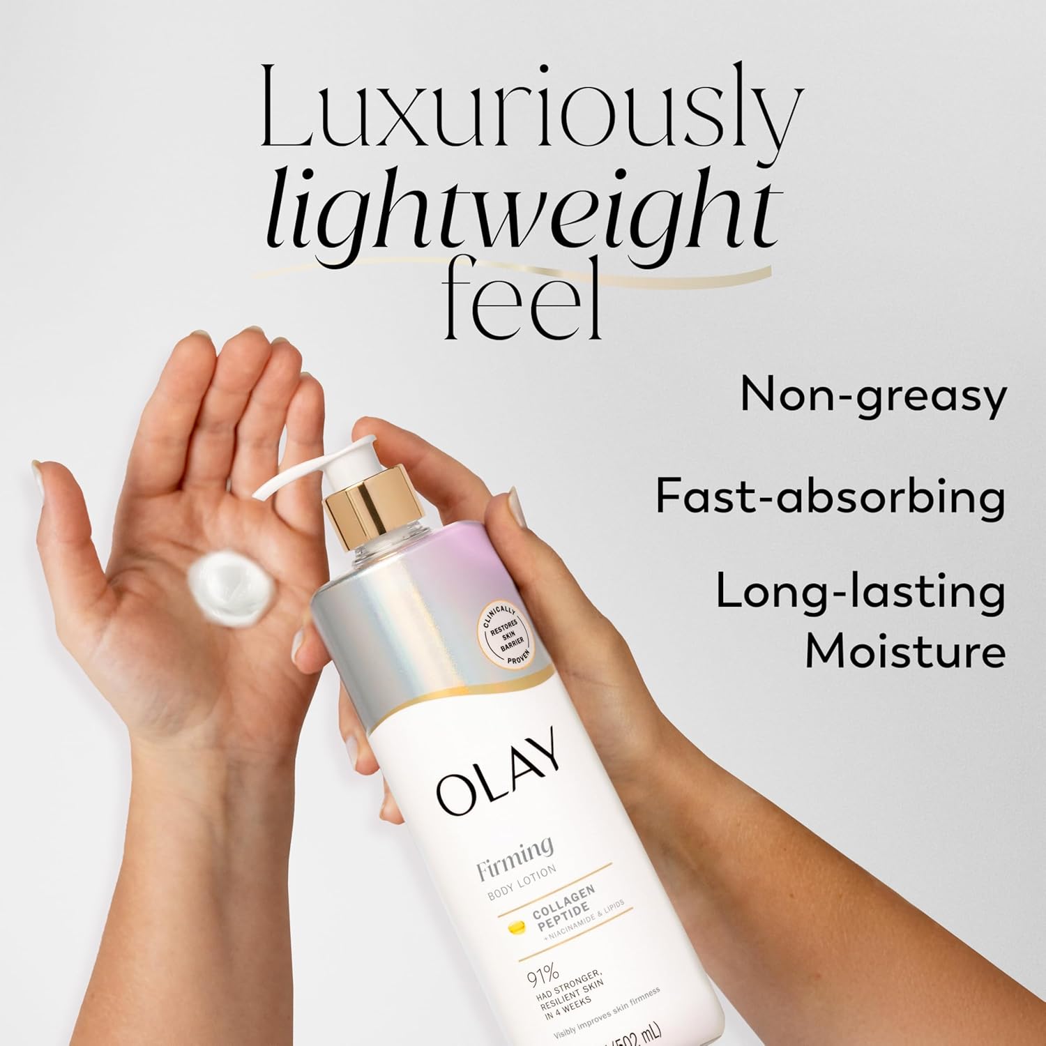 Olay Firming Body Lotion, 17 Oz (502 ml)