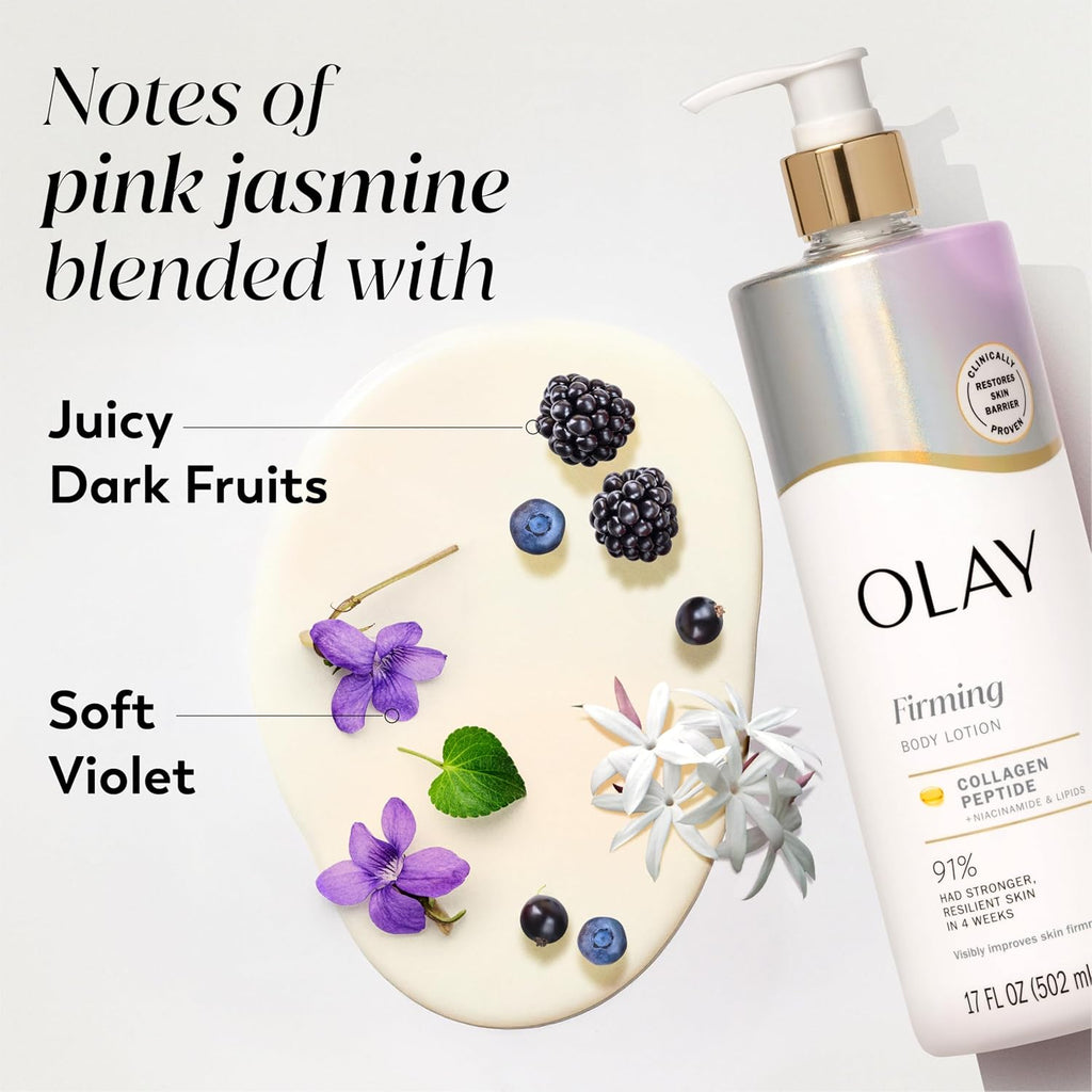 Olay Firming Body Lotion, 17 Oz (502 ml)