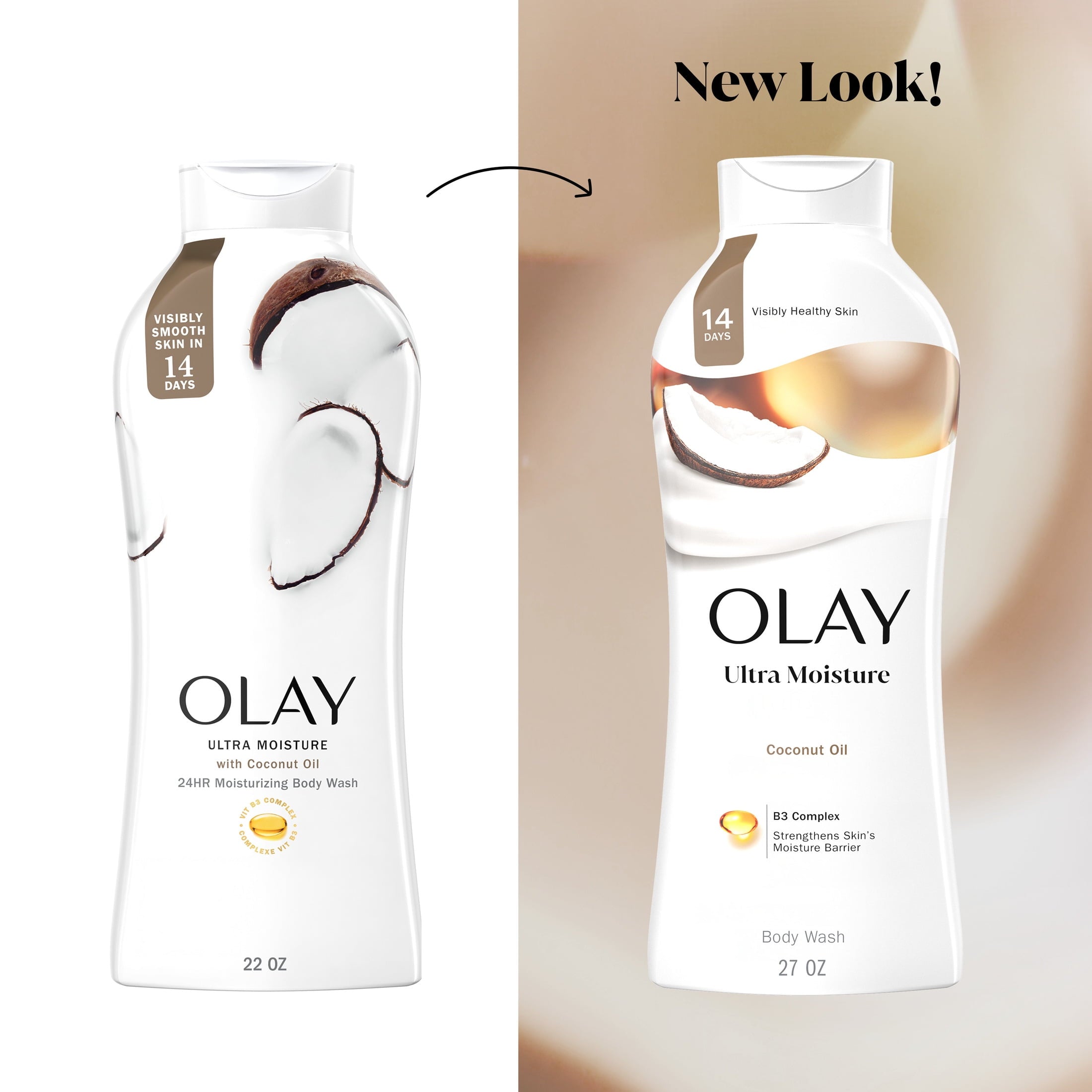 Olay Ultra Moisture Body Wash with Coconut Oil | 22 Oz