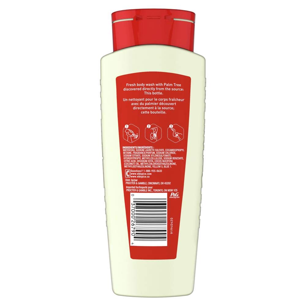 Old Spice Fresh Collection Body Wash, Fiji - 16 Oz