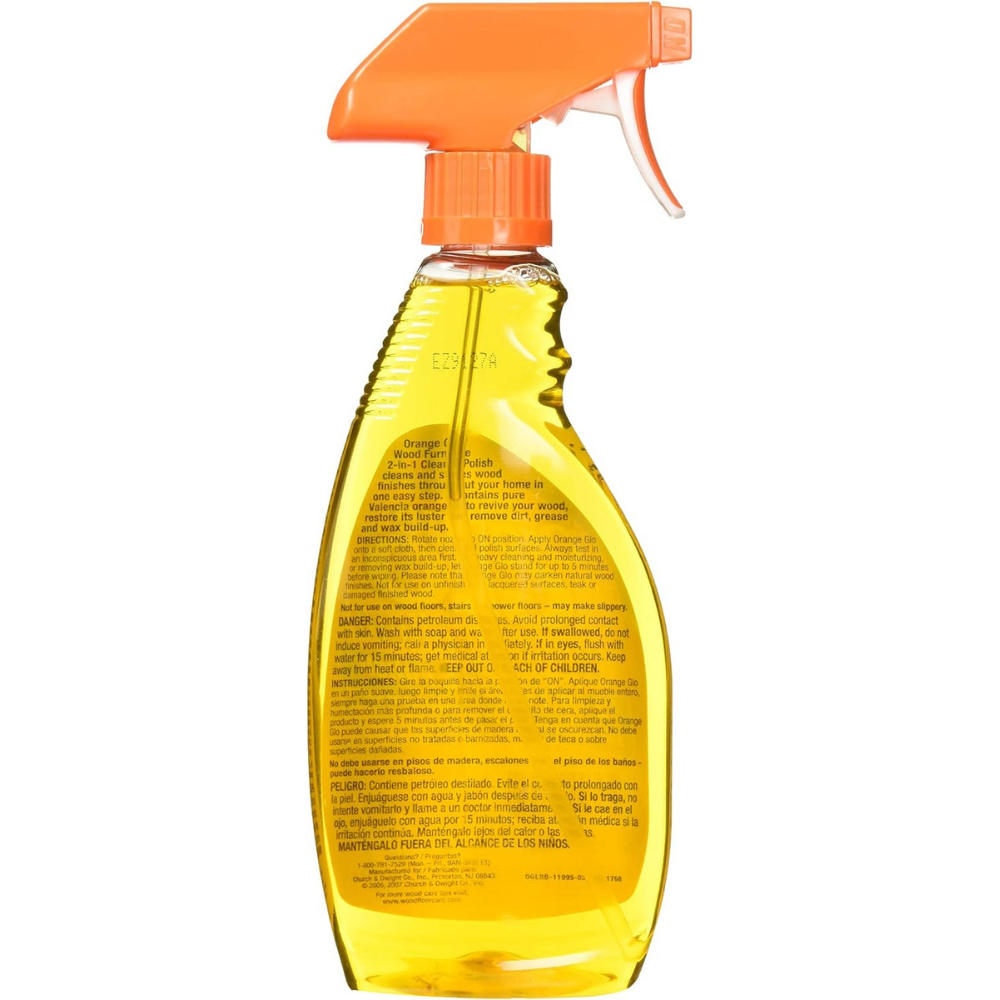 Orange Glo Wood Furniture Polish & Cleaner, 473 ml