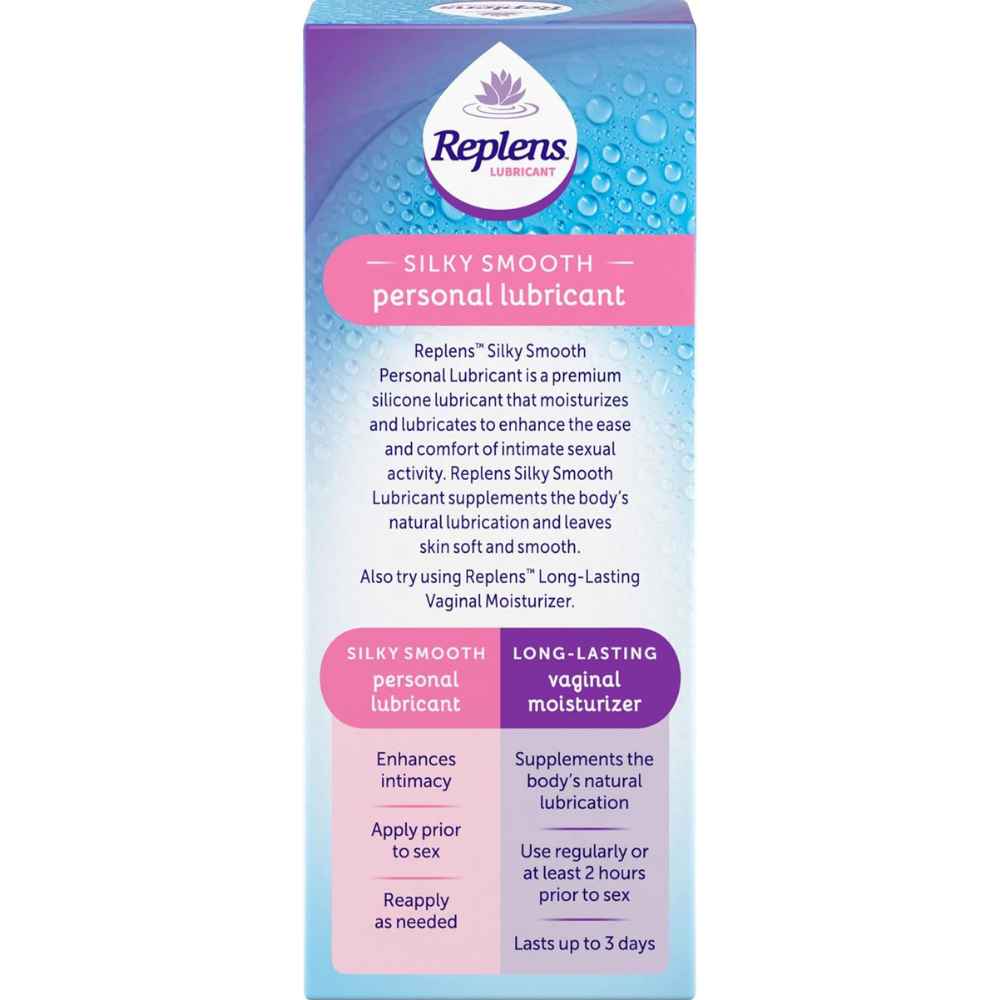 Replens Silky Smooth Lubricant, 2.7 Ounce
