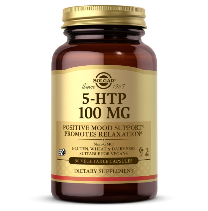 Solgar 5-HTP 100 MG, 90 Capsules