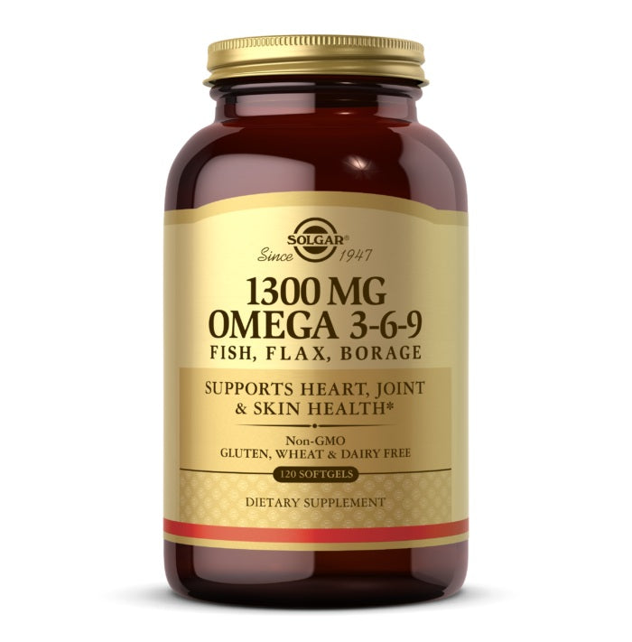 Solgar Omega 3-6-9 1300MG, 120 Softgels