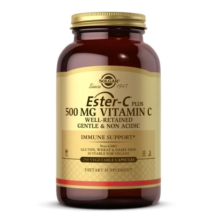 Solgar Ester-C 500mg Vitamin C, 250 Capsules