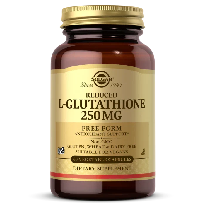 Solgar L-Glutathione Reduced 250mg, 60 Capsules