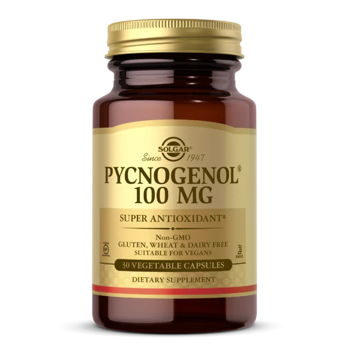 Solgar Pycnogenol 100mg, 30 Capsules