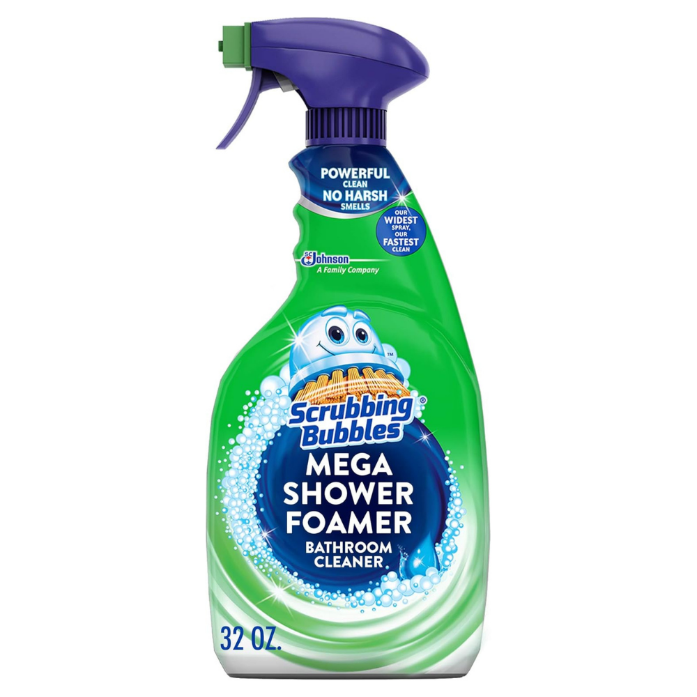 Scrubbing Bubbles Mega Shower Foamer Bathroom Cleaner, 32 oz