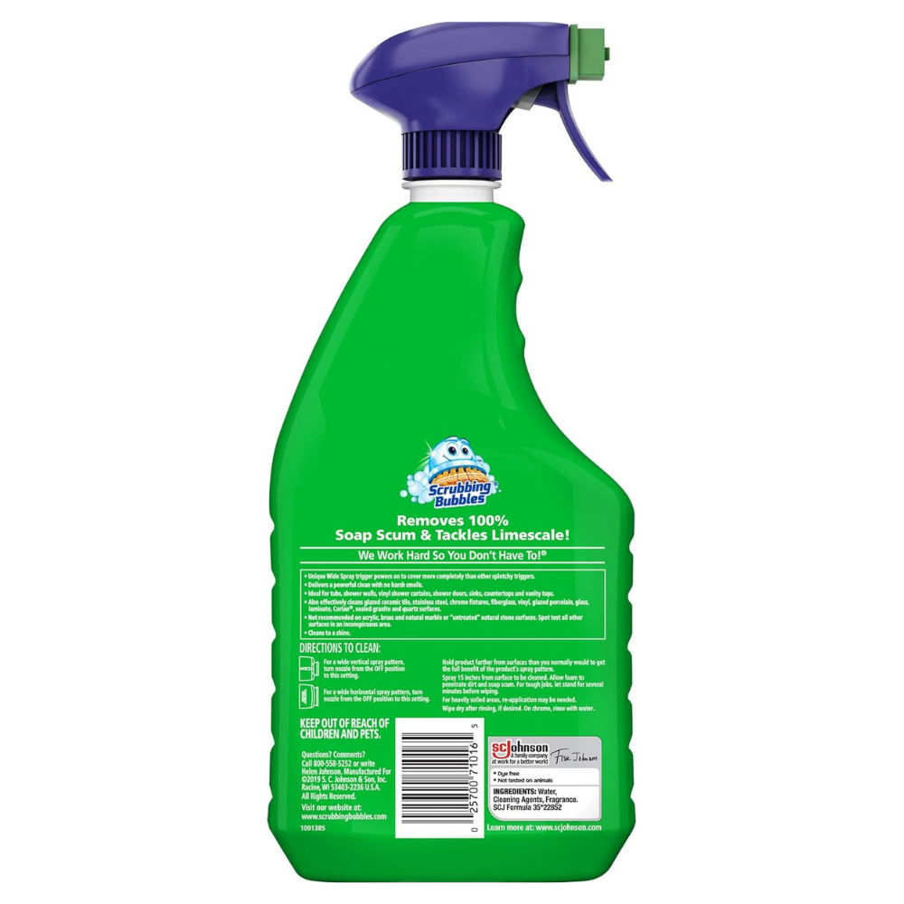 Scrubbing Bubbles Mega Shower Foamer Bathroom Cleaner, 32 oz