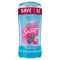 Secret Fresh Antiperspirant Deodorant Clear Gel - Refreshing Berry Scent, 2.6 Oz (Pack of 2)